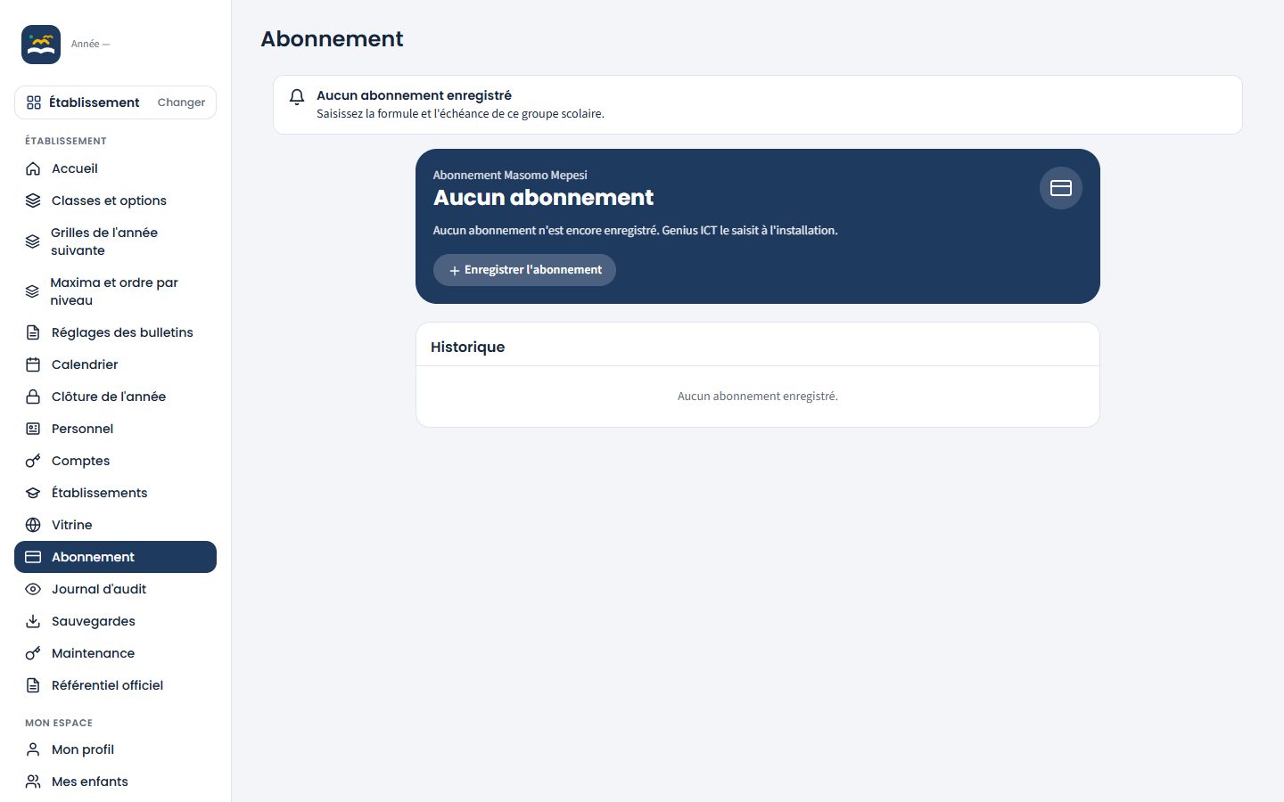Tarif de l'abonnement pas encore fixé (ordinateur)