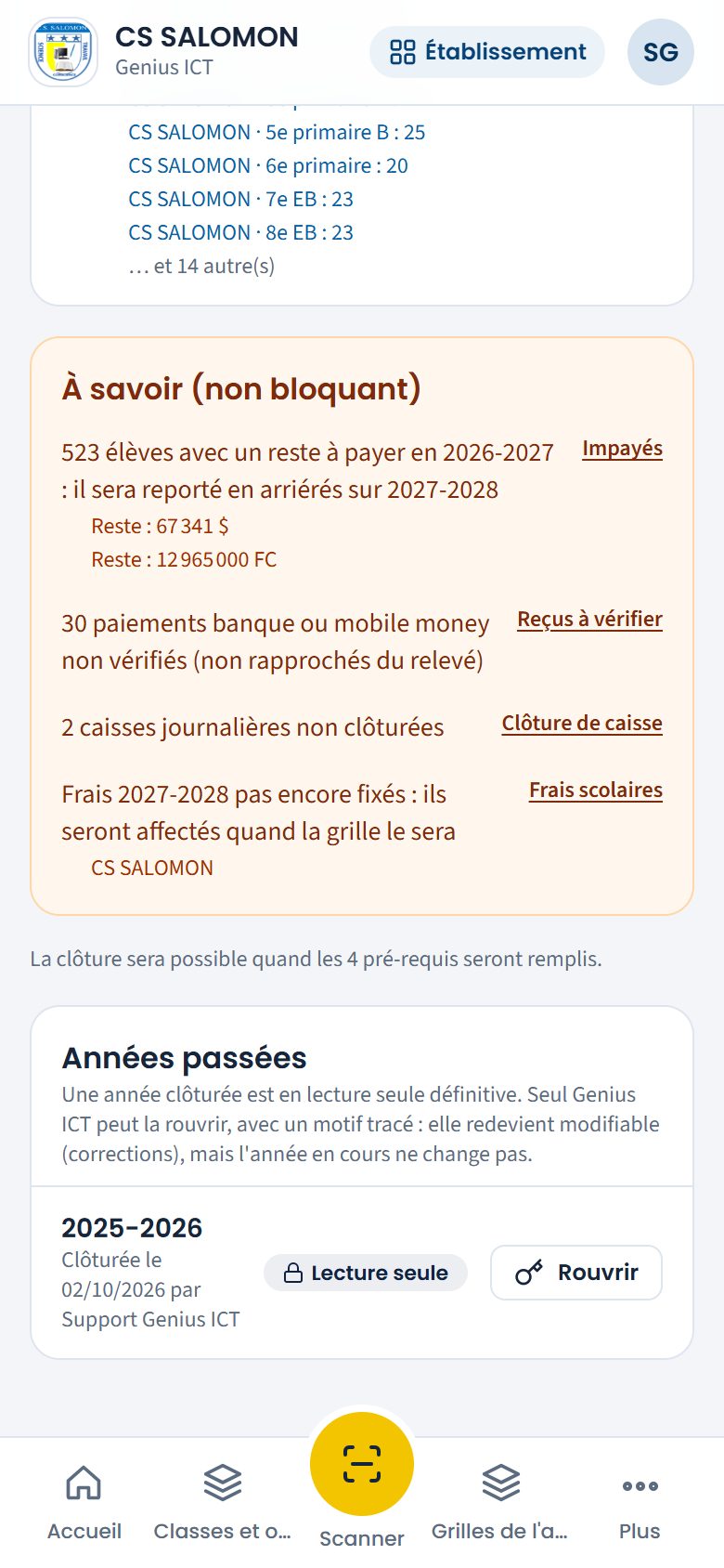 Année refermée (téléphone)