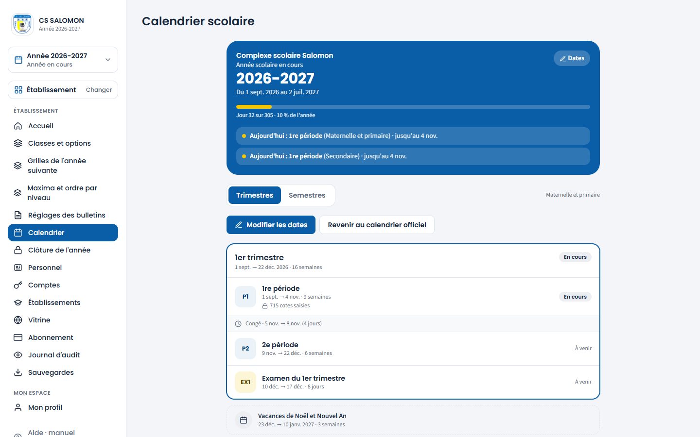 Année suivante en préparation (ordinateur)