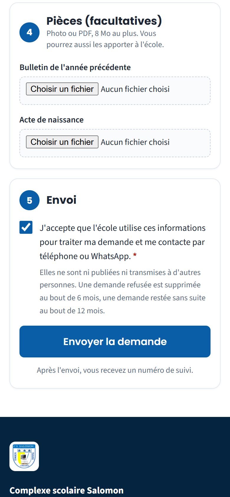 Pièces et accord (téléphone)