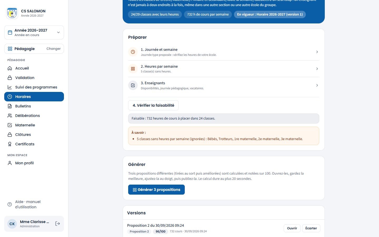 Vérification de la faisabilité (ordinateur)