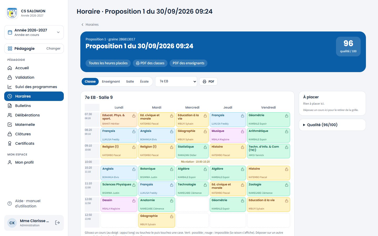 Proposition ouverte sur la 7e EB (ordinateur)